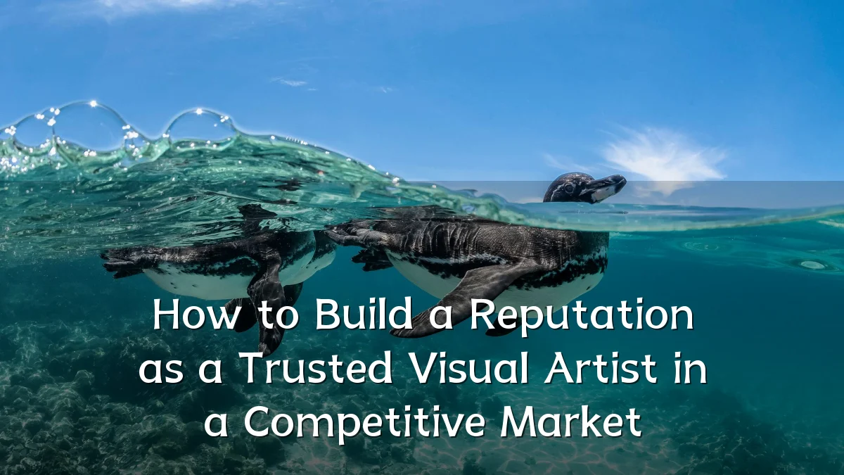 How to Build a Reputation as a Trusted Visual Artist in a Competitive Market