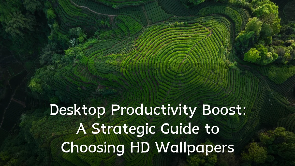 Desktop Productivity Boost: A Strategic Guide to Choosing HD Wallpapers