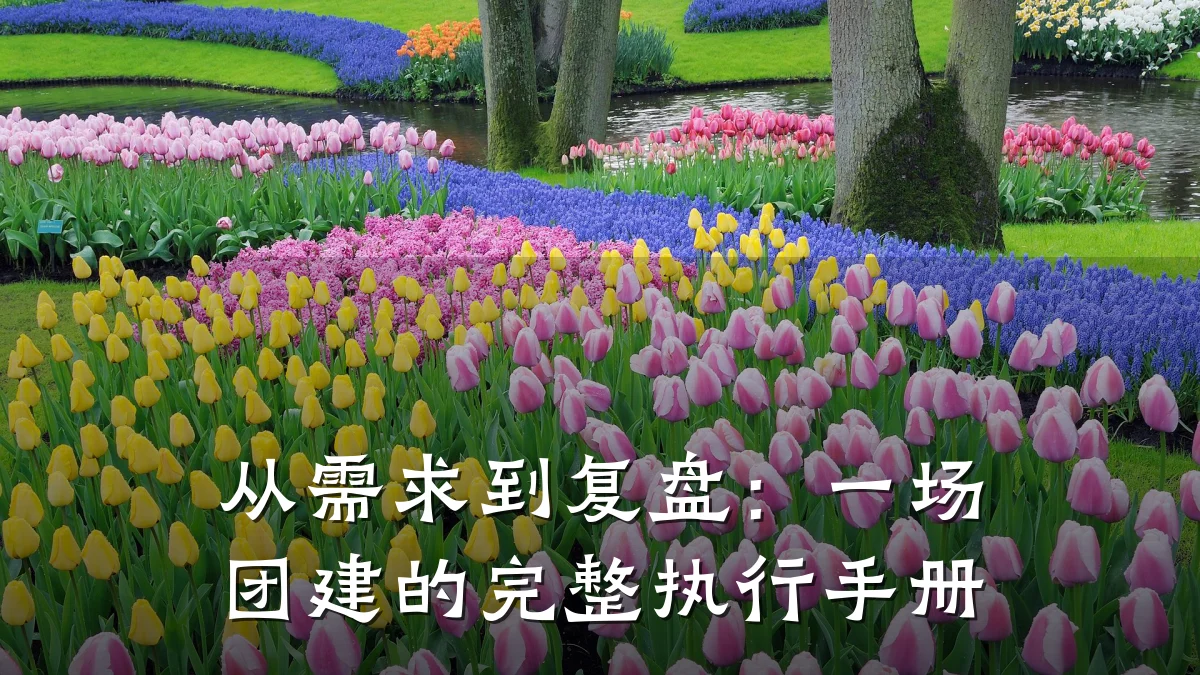 从需求到复盘:一场团建的完整执行手册