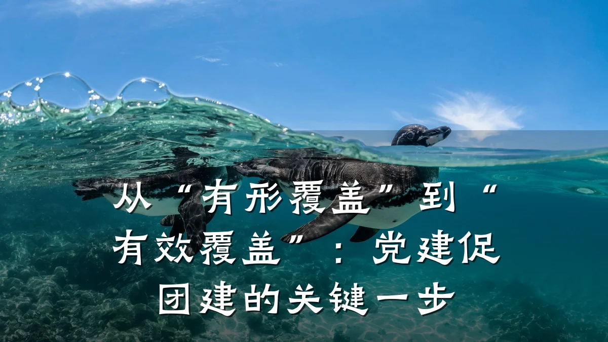 从“有形覆盖”到“有效覆盖”:党建促团建的关键一步