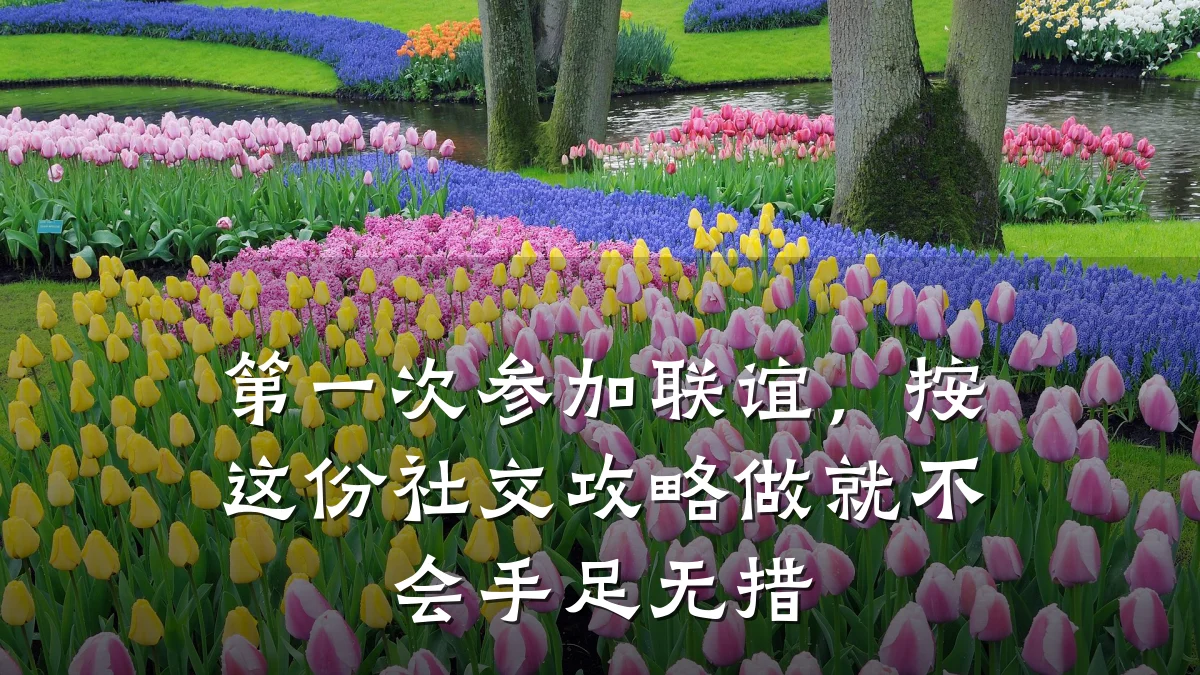 第一次参加联谊，按这份社交攻略做就不会手足无措