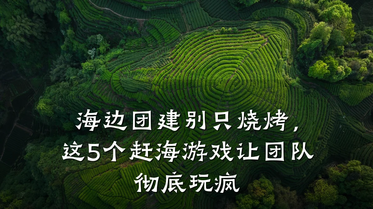 海边团建别只烧烤,这5个赶海游戏让团队彻底玩疯