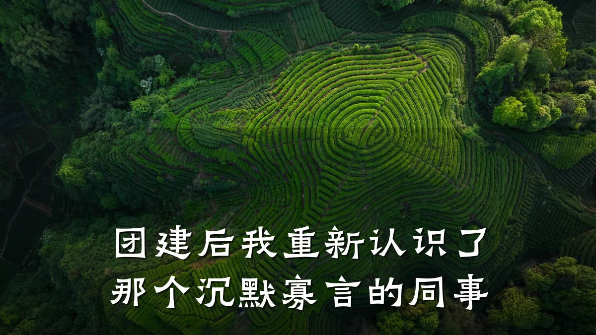 团建后我重新认识了那个沉默寡言的同事