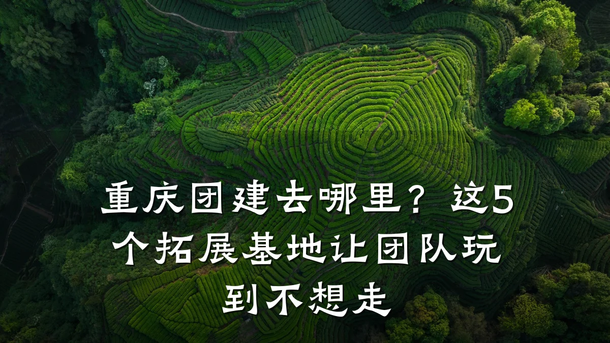 重庆团建去哪里?这5个拓展基地让团队玩到不想走