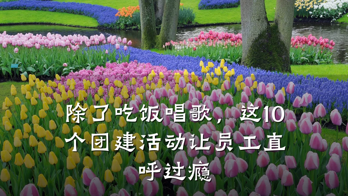 除了吃饭唱歌,这10个团建活动让员工直呼过瘾