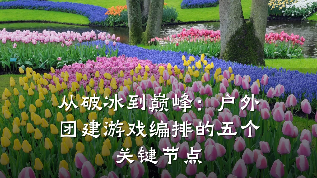 从破冰到巅峰:户外团建游戏编排的五个关键节点