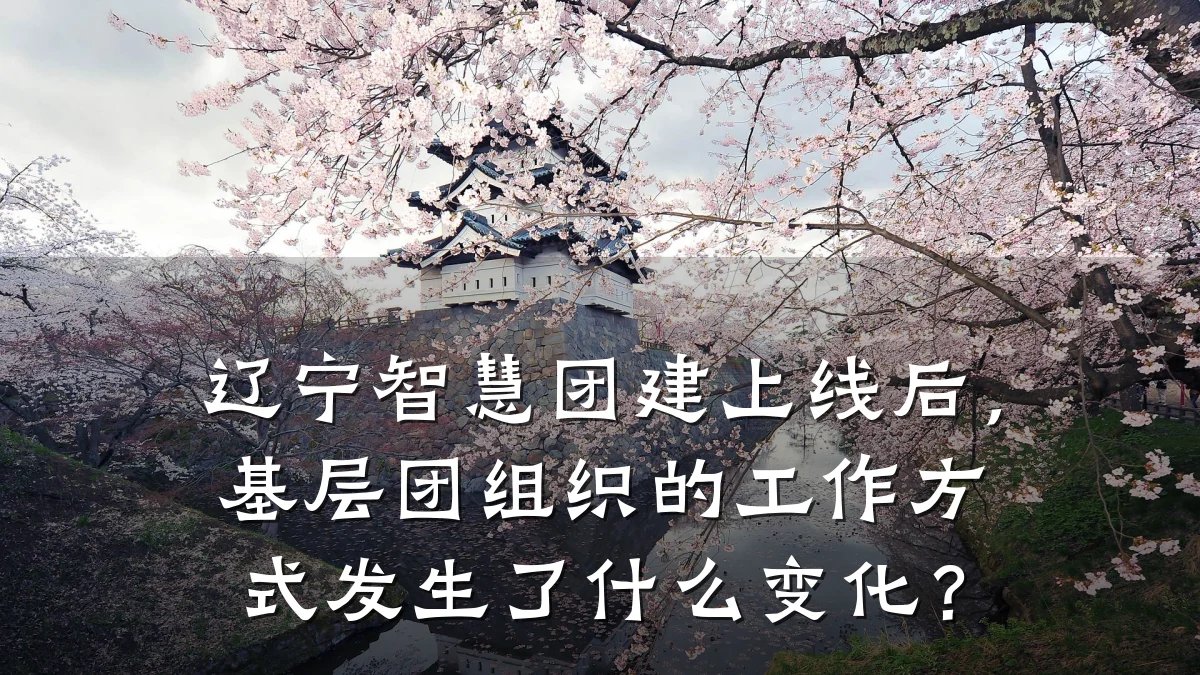 辽宁智慧团建上线后,基层团组织的工作方式发生了什么变化?